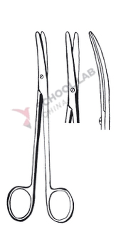 Scissors,Metzem/Nelson,180mm,cvd,b/b